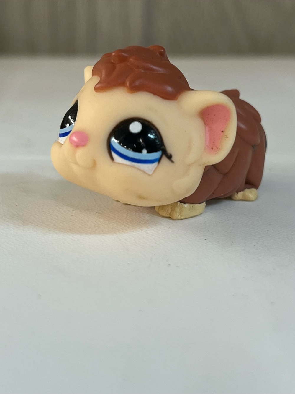 Littlest Pet Shop Brown and Cream Guinea Pig with Blue Eyes #1668 Target Exclusi